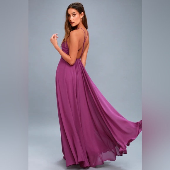 *SOLD* Lulu’s Mythical Kind of Love Maxi Dress Small - Picture 2 of 8